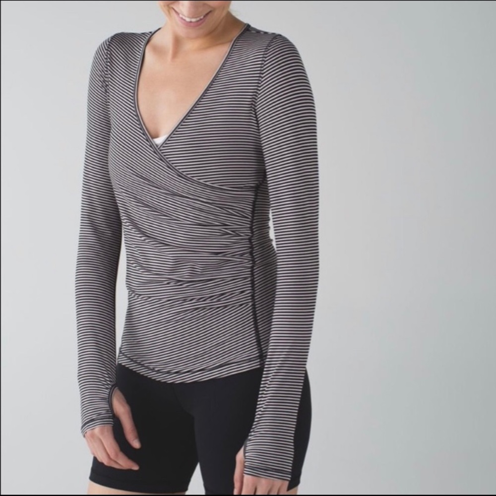 Lululemon sunset salutation long sleeve top 4